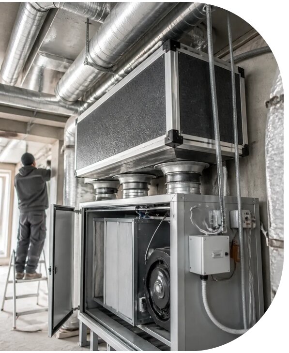 Монтаж приточной вентиляции для дома и бизнеса в Ишиме